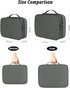 MATEIN Electronics Organizer Travel Case, Large Cable Storage Bag, Water Resistant Carrying Case with Handle, Tech Pouch for Ipad(Up to 12.9inch),...
