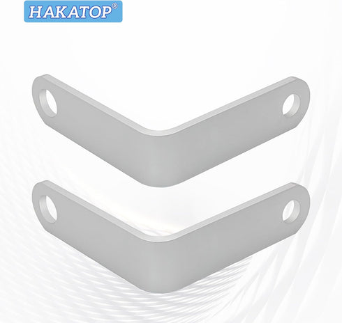HAKATOP GH4 Gun Hanger Rafter Hook 1/4", 3/8" NPT for Nail Guns - L Shape Aluminum Double Hole set of 2...