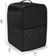 Luxja Food Processor Cover Compatible with Cuisinart and Hamilton Beach 10-14 Cup Processor, Food Processor Dust Cover with Accessories Pockets, B...