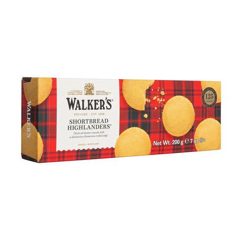 Walker's Shortbread Highlanders, All-Butter Shortbread Cookies, 7 Oz Box...