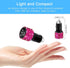 OTOSTAR Dual USB Car Charger, 4.8A Output, Bling Rhinestones Car Decorations Accessories Fast Charging Adapter for iPhones Android iOS, Samsung Ga...