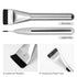 Ultrathin Foundation Brush for Liquid Makeup,Flat Spatula Liquid Foundation Brush Premium Face Korean Makeup Brush for Blending Cream (Silver)...
