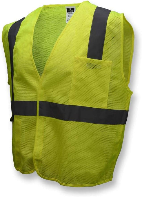 Radians SV2GMM Class 2 Mesh Safety Vest, Green, Medium...