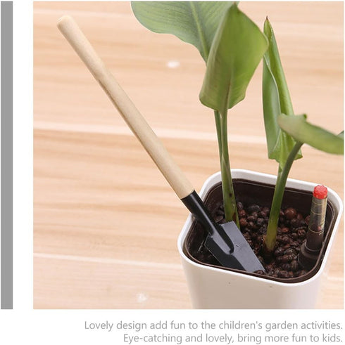 GANAZONO 8 Sets Mini Tool Shovel Fairy Gardens Tool Miniature Tools Pot Plant Hand Rake Garden Tool Bonsai Plant Miniature Garden Tool Bonsai Tool...