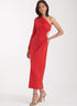 Simplicity Misses' One Shoulder Knit Dress Sewing Pattern Packet, Design Code S9885, Sizes 18-20-22-24-26...