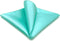 S&W SHLAX&WING Mens Tie Colours Necktie Turquoise Solid Colors Matching Pocket Square...
