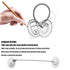 6 Pack Refrigerator Locks with 12 Keys,Child Safety Fridge Lock,Refrigerator Lock Combination,Mini Fridge Lock, File Drawer Lock,Toilet Seat Lock ...