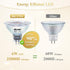 DiCUNO MR16 LED Bulb Dimmable, 60W Equivalent, 4000K Natural White, GU5.3 Base Bulb 6W, 40 Degree Beam Angle, 650LM, 12V AC/DC, Landscape Light Bu...