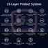Heated Vest Battery Pack, 5V 2A Power Bank for Heated Jacket, Pants, Stadium Seats, 10000mAh Small LED Display Fast Charging Portable Charge for H...