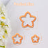 Puocaon Flower Polymer Clay Cutters - 3 Pcs Flower Clay Cutters for Polymer Clay Jewelry, 2 Pcs Plumeria Flower Texture Molds, 20 Flower Pistil Br...