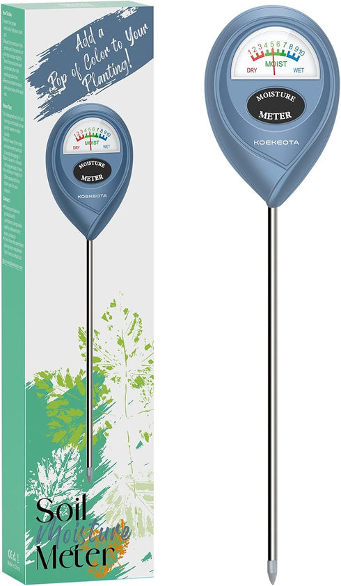 Soil Moisture Meter, Plant Water Monitor, Plant Water Meter for IndoorOutdoor Potted Plants,Soil Hygrometer Sensor for Gardening, Farming, Lawn To...