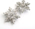 5pc/lot Luxury crystal buttons for clothes Cubic zircon button for coat Decorative CZ sewing Silver buttons for cashmere cardigan (29mm/1.14")...