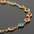 UMAOKANG Colorful Crystal Jewelry Chains Bulk 18K Gold Plated Brass Chain for Jewelry Making Women Necklace Bracelet DIY Craft Chain Roll...