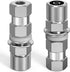 Heavy Duty CB Antenna Stud Mount Adapter Copper Nickel Plated with SO-239 Connector for Mounting 3/8 x 24 Threads CB HAM Radio Antennas...