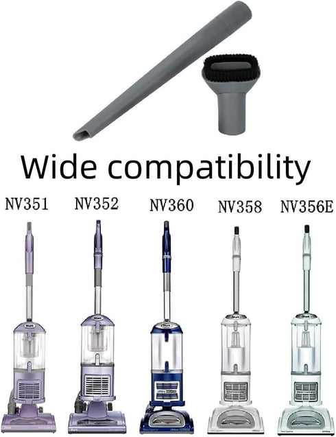 QINAN Replacement Parts Compatible for Shark Navigator Lift-Away NV350 NV351 NV352 NV355 NV356E NV360 NV361 Vacuum Crevice Tool and Dust Brush...