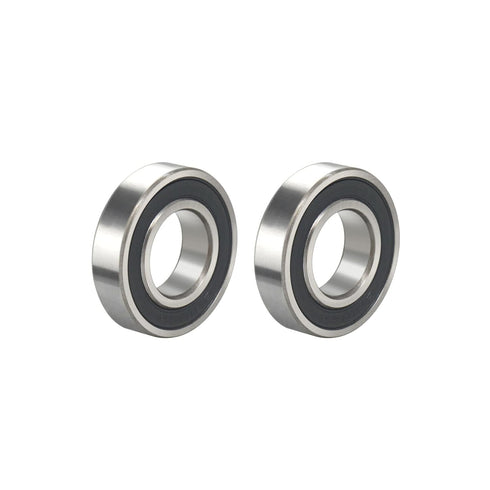 6901-2RS 2 PCS Deep Groove Ball Bearing 12×24×6mm Double Black Rubber Shielded Ball Bearing Chrome Steel P0 Z2 Bearing for Industrial Machine,Powe...