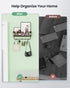Key Holder for Wall - Self Adhesive Key Holder Wall Mount with 5 Key Hooks, 11.02" L×2.75" W×4.92" H, Mail Organizer Wall Mounted, Key Hanger for ...