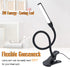 Clip on Reading Light, Clip Light, Warm & Daylight & White Light 3 Colors, Eye-Care Clamp Lamp with 10 Dimmable Illumination Modes...