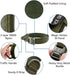 Plutus Pet Tactical Dog Collar, Soft Padded, Adjustable with Heavy Duty Metal Buckle, Military Dog Collar with Control Handle for Medium Large and...