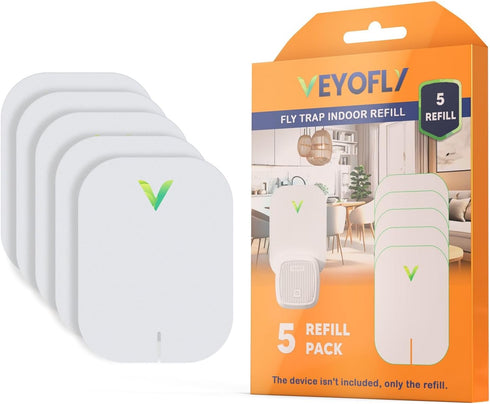 Flying Insect Trap Refill- Plug in Bug Catcher Indoor Refills, Indoor Fly Trap, Indoor Fly Trap,Trap for Mosquitos, Bugs, Insects, Gnats, Moth and...