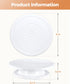 Kootek Cake Stand, 11 Inch Rotating Cake Turntable for Decorating, Display & Baking, Smooth Revolving Spinner Stand (White)...
