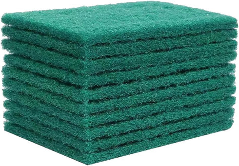 10 Pcs Scrub Dish Scrubber Pads Dish Cleaning Sponge Pad Heavy Duty Scour Pads Non Scratch Household Scrub Pads for Kitchen Pots Pans Grills...