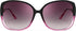 FEISEDY Women's Fashion Sunglasses, Oversized Square Frame with Pearl Sparkling, Polarized UV Protection B2821...