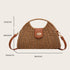 Orgone Summer Beach Woven Tote Bag, Straw Rattan Raffia Bucket Bag, Handmade Basket Handbag...