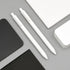 Kaco PURE Gel Pens White with Black Ink, 20 Pieces 0.5 mm Fine Point Aesthetic Pens for Journaling Stationery Office Supplies (20 White with Black...