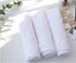 Womens Embroidered Scalloped Handkerchiefs Cotton White Wedding Hankies...