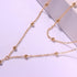 Dainty Long Gold Necklaces for Women,Trendy Lariat Y Necklace 14k Gold Plated Heart Pearl CZ Teardrop Pendant Necklace Simple Gold Drop Necklace G...
