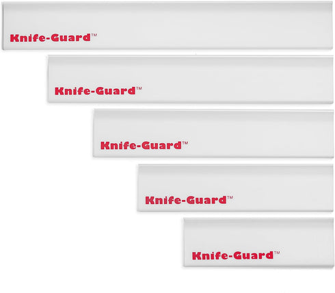 Friction Gripping Knife Guard (6.5 inches x 1 inch, Black)...