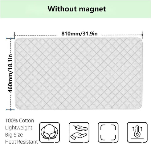 Portable Ironing Pad, Foldable Ironing Pad Blanket Suitable for Washer Dryer Desktop Countertop Small Household Ironing Board...