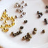 4mm / 0.16" Mini Metal Round Shank Buttons, Doll Mini Buttons, in 4 Colors, Doll Clothing Buttons, Perfect for 12" Fashion Doll Clothes (10PCS)...