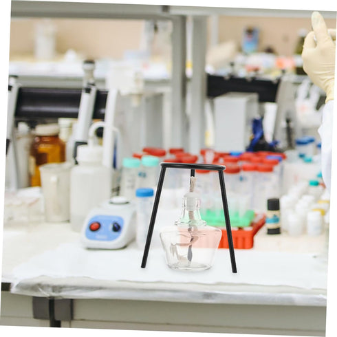 Ciieeo 3Pcs Experiment Tripod Stand Education Tripod Stand lab Tripod Stand for School Tripod Holder for School Experiment Tripod Holder Alcohol B...