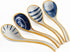 Ceramic Soup Spoons Set of 4 Porcelain Japanese Soup Spoon Long Handle Asian Soup Spoon Sets for Pho Ramen Noodles Wonton Dumpling Rice (Model 1#)...