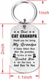 Laluminter Best Cat Grandpa Gifts - I Meow You Grandpa Gifts from Cats - Christmas Gift for Fur Pet Grandfather...