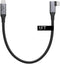 1-Foot USB4 Cable Compatible with Thunderbolt 3, Thunderbolt 4 and USB-C - Supports 8K HD Display, 40gbps Data Transfer, 240W Charging - 90-Degree...