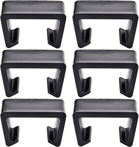 Wicker Patio Furniture Clips, Chair Couch Clip Sectional Connector for Outdoor Garden Rattan Aligment Rattan Furniture Clamps,Large 6Pieces...