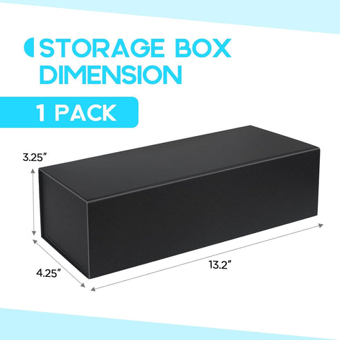 Trading Card Storage Box, Toploader Storage Box, Trading Card Holder Toploader Hobby Box for 800 Count Cards - 1 PACK...