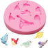 Lovely Bird Silicone Molds 1 Pcs, Sparrow Fondant Mold for Chocolate Cake Decoration Candy Cupcake Topper Cake Polymer Clay Crafts Epoxy Resin...