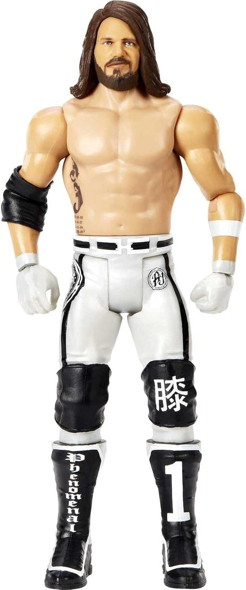 WWE Basic Aj Styles Action Figure, Posable 6-inch Collectible for Ages 6 Years Old & Up...