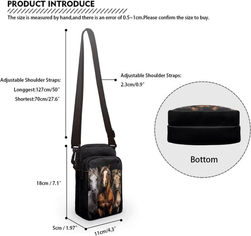 Toddler Crossbody Bag Kids Messenger Bag Over Shoulder Purse...
