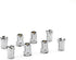 510 Thread Adapter, Adapters,Thread Screw Converter, Soldering Iron Ring Adapters Connector Repair Accessories for Electronic Equipment (8pcs)...