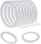 Minelife 10 Rolls 1/4 inch Double Sided Tape Adhesive Sticky Tapes Thin for Clothes, Arts, Crafts, Photography, Scrapbooking, Tear-by-Hand, Paper ...