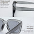 The Fresh Flat Lens Retro Oversized Square Sunglasses for Women...