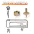HC1B Pivot Pin Set, Pivot Pin Tool Replacement Parts for Malco 1ELG5 1ELH8 HC1 and HC2 Style Hole Cutter...