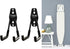 2Pcs Ironing Board Hook - Wall Mount Holder for Laundry & Utility Rooms...
