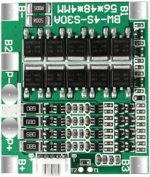 2pcs 4S 30A 14.8V Li-ion Lithium 18650 Battery BMS Packs PCB Protection Board Balance Integrated Circuits...