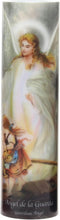 Stonebriar The Saints Collection Guardian Angel Flickering LED Prayer Candle with Automatic Timer, Religious Gift Ideas for Mom, Dad, Sister, Brot...